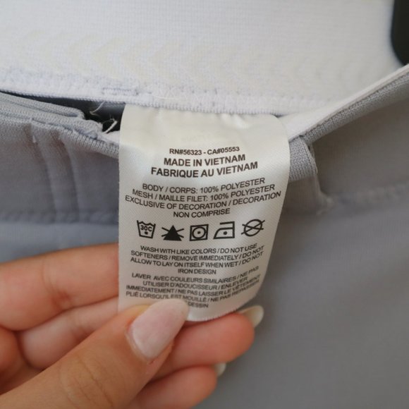 Nike Vapor Select Women's 3/4- Length Softball Pants, Small, color gray. - Picture 3 of 6